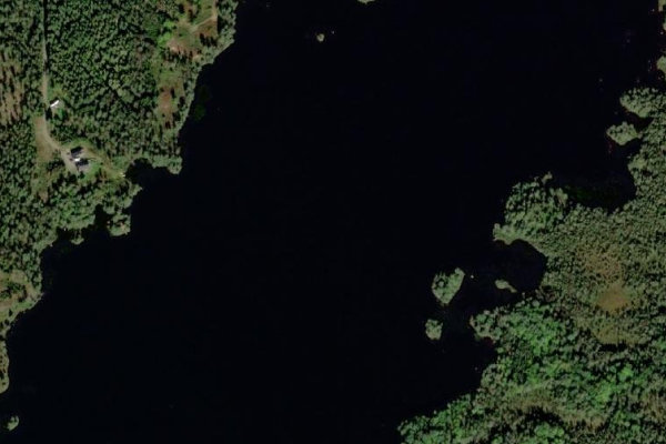 Immagine satellitare dei dintorni di Fullhövden