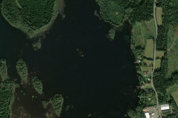 Immagine satellitare dei dintorni di Flaken