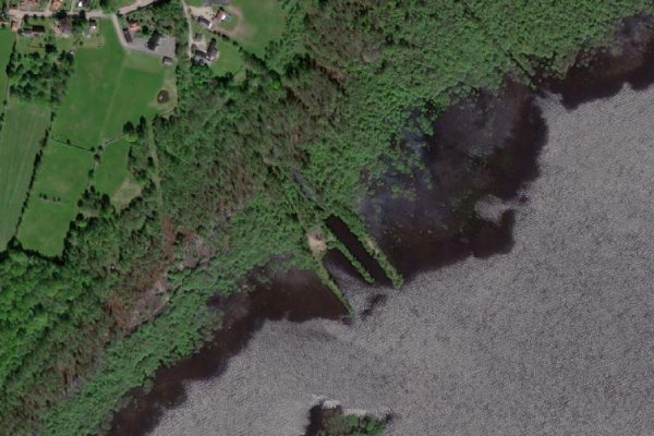 Immagine satellitare dei dintorni di Finjasjön
