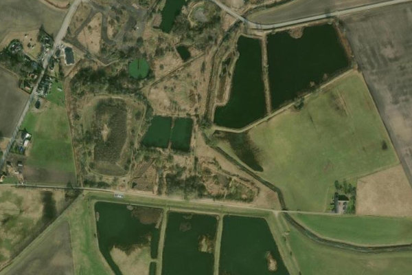 Immagine satellitare dei dintorni di Hasslarpsån