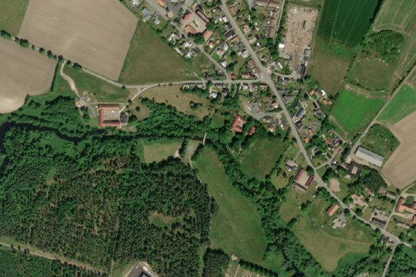 Immagine satellitare dei dintorni di Vramsån – Gärds Köpinge