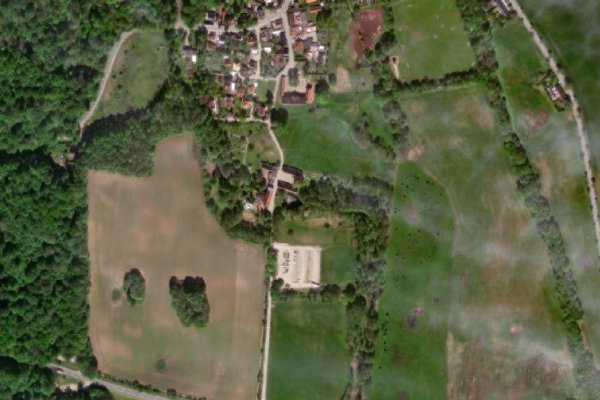 Immagine satellitare dei dintorni di Esrum Å