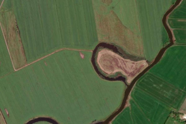 Immagine satellitare dei dintorni di Sneum Å