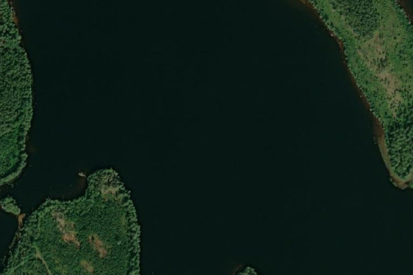 Immagine satellitare dei dintorni di Armisvesi