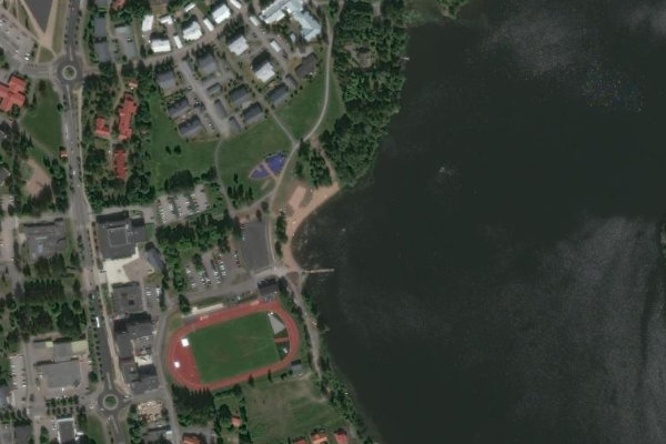 Immagine satellitare dei dintorni di Keijärvi