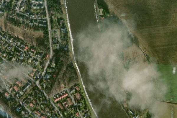 Immagine satellitare dei dintorni di Kokemäenjoki