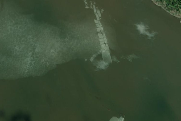 Immagine satellitare dei dintorni di Suokumaanjärvi