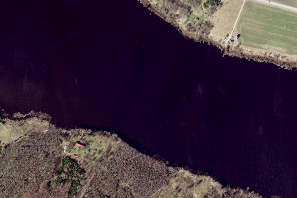 Immagine satellitare dei dintorni di Lahepera järv