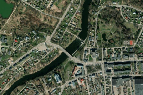 Immagine satellitare dei dintorni di Šventoji