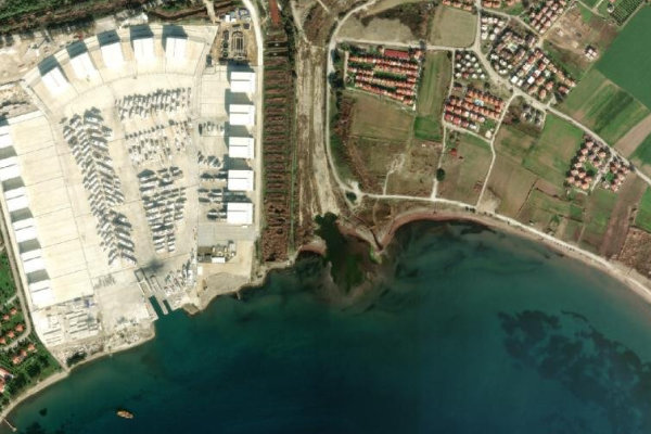 Immagine satellitare dei dintorni di Kocaçay