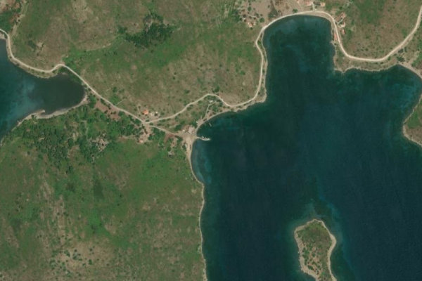 Immagine satellitare dei dintorni di Aspalathrókampos