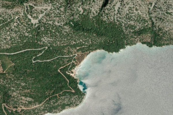 Immagine satellitare dei dintorni di Mourtiá