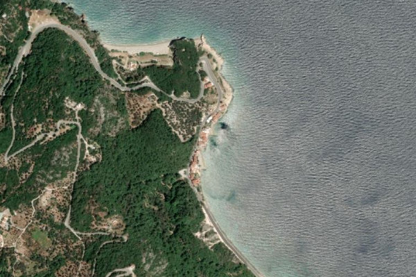 Immagine satellitare dei dintorni di Avlákia