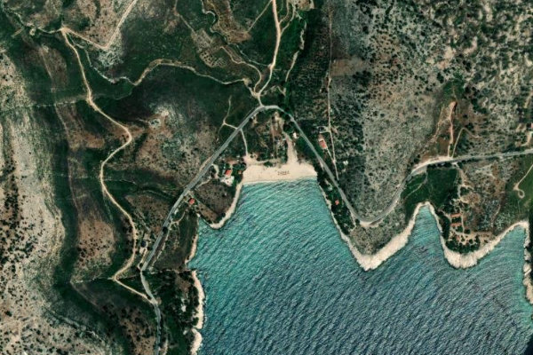 Immagine satellitare dei dintorni di Thymoniá