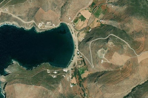 Immagine satellitare dei dintorni di Apokrisi