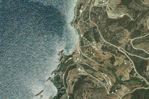 Immagine satellitare dei dintorni di Taksiárchis