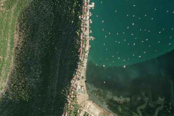 Immagine satellitare dei dintorni di Vlikhón
