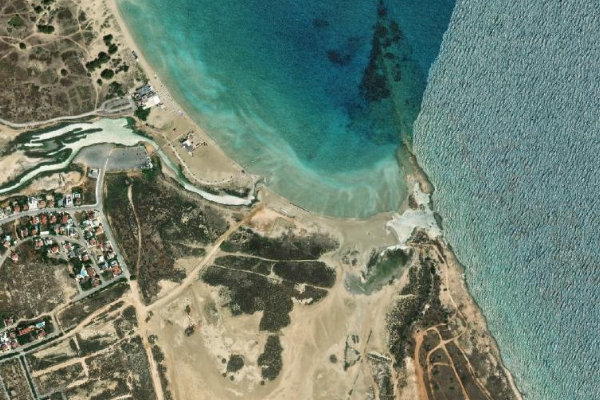 Immagine satellitare dei dintorni di Glapsides Beach