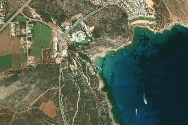 Immagine satellitare dei dintorni di Konnos