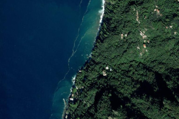 Rio Borghi çevresinin uydu görüntüsü