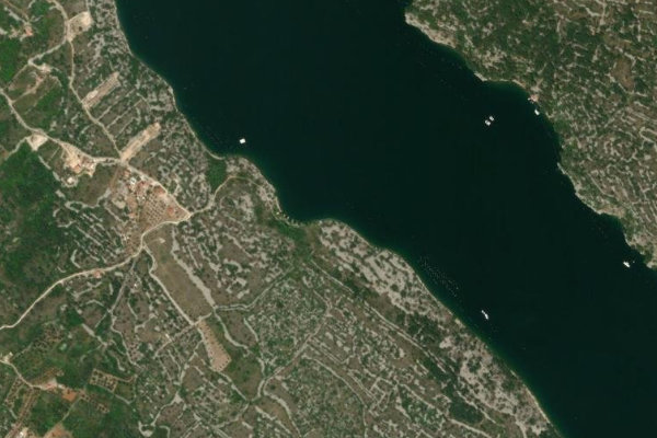 Balanca çevresinin uydu görüntüsü