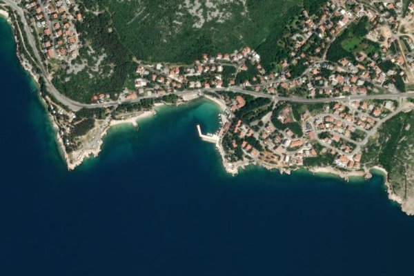 Povile çevresinin uydu görüntüsü