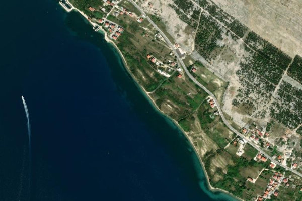Benići çevresinin uydu görüntüsü