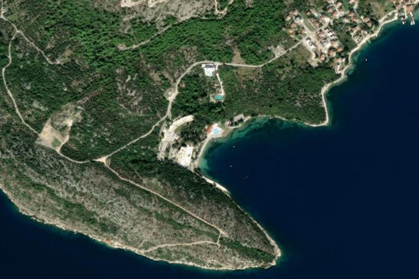 Grgurići çevresinin uydu görüntüsü