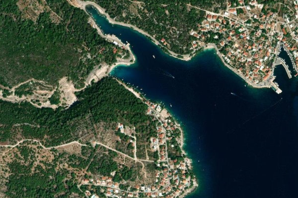 Sumartin çevresinin uydu görüntüsü