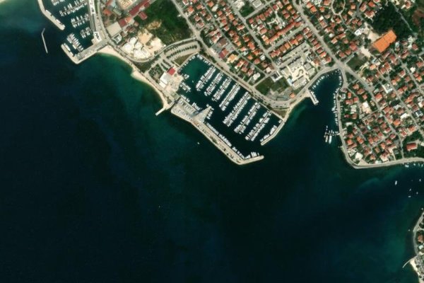 Borik çevresinin uydu görüntüsü