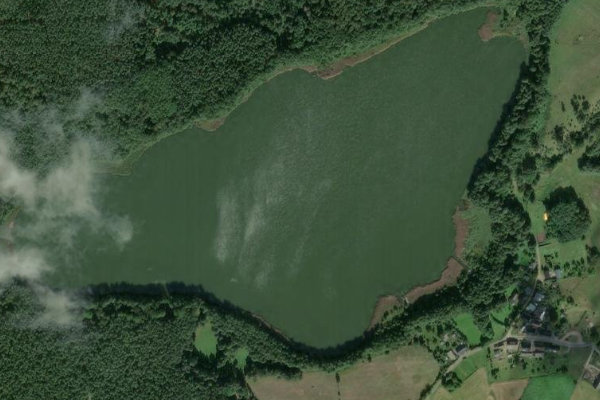 Godendorfer Vordersee çevresinin uydu görüntüsü