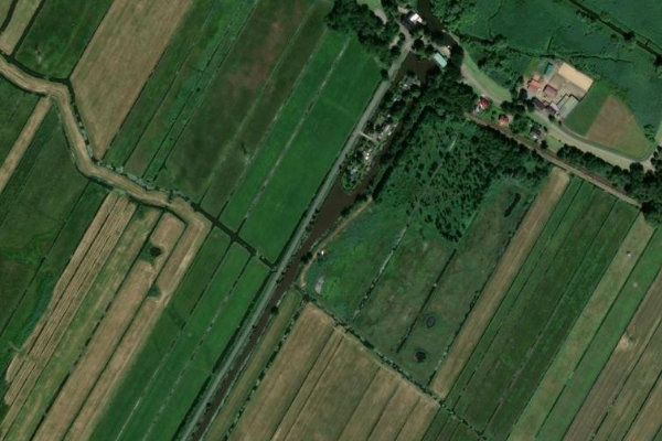 Kuhgraben (Bremen) çevresinin uydu görüntüsü