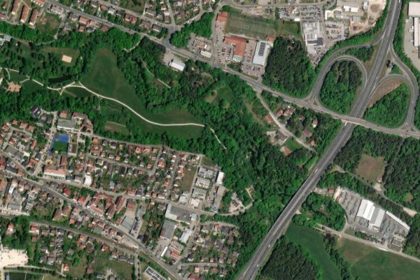 Roth çevresinin uydu görüntüsü