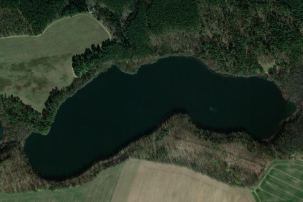Großer Dölchsee çevresinin uydu görüntüsü