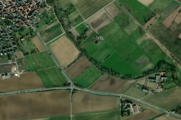 Wetter (Butzbach) çevresinin uydu görüntüsü