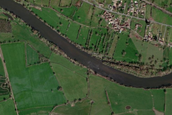 la Loire (Molinet) çevresinin uydu görüntüsü