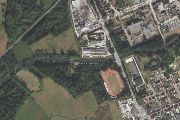 Dender (Ninove) çevresinin uydu görüntüsü