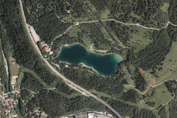 Urisee çevresinin uydu görüntüsü