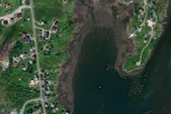 Fyglsjøen çevresinin uydu görüntüsü