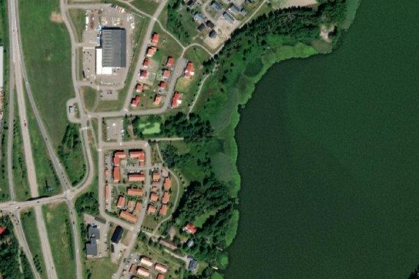 Enäjärvi (Vihti) çevresinin uydu görüntüsü