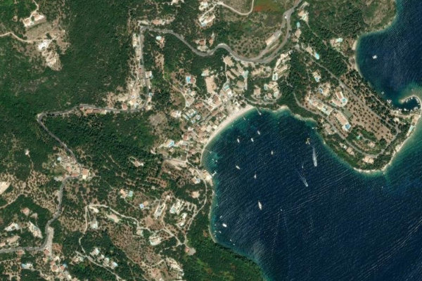 Kalámi çevresinin uydu görüntüsü
