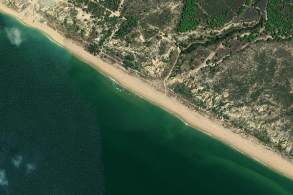 Imagem de satélite da zona de Arroyo Julianejo