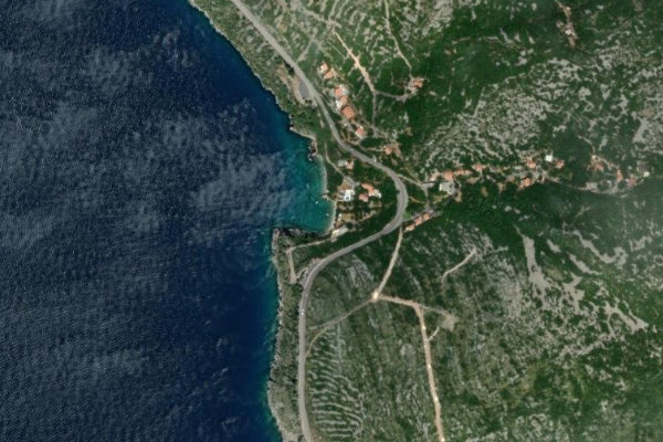 Imagem de satélite da zona de Bunica