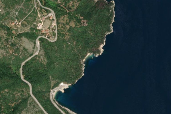 Imagem de satélite da zona de Zotka