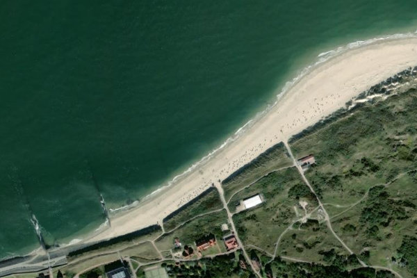 Imagem de satélite da zona de Baltrum 2