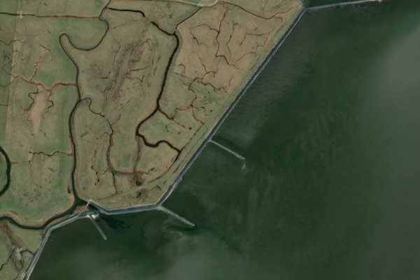 Imagem de satélite da zona de Bandixwarf