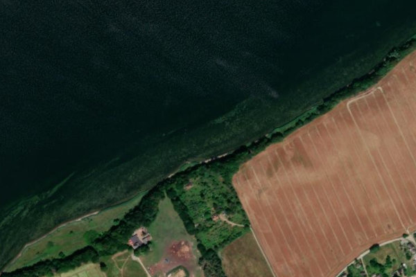 Imagem de satélite da zona de Alt Reddevitz