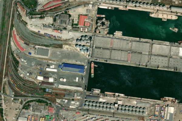 Imagem de satélite da zona de Molul 2