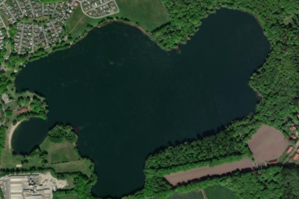 Imagem de satélite da zona de Kronensee (Westerfeld)