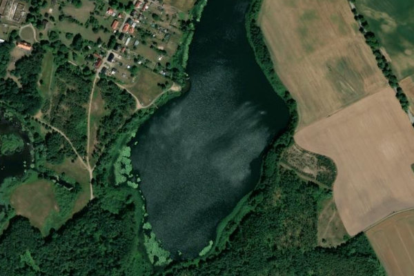 Imagem de satélite da zona de Tarzower See